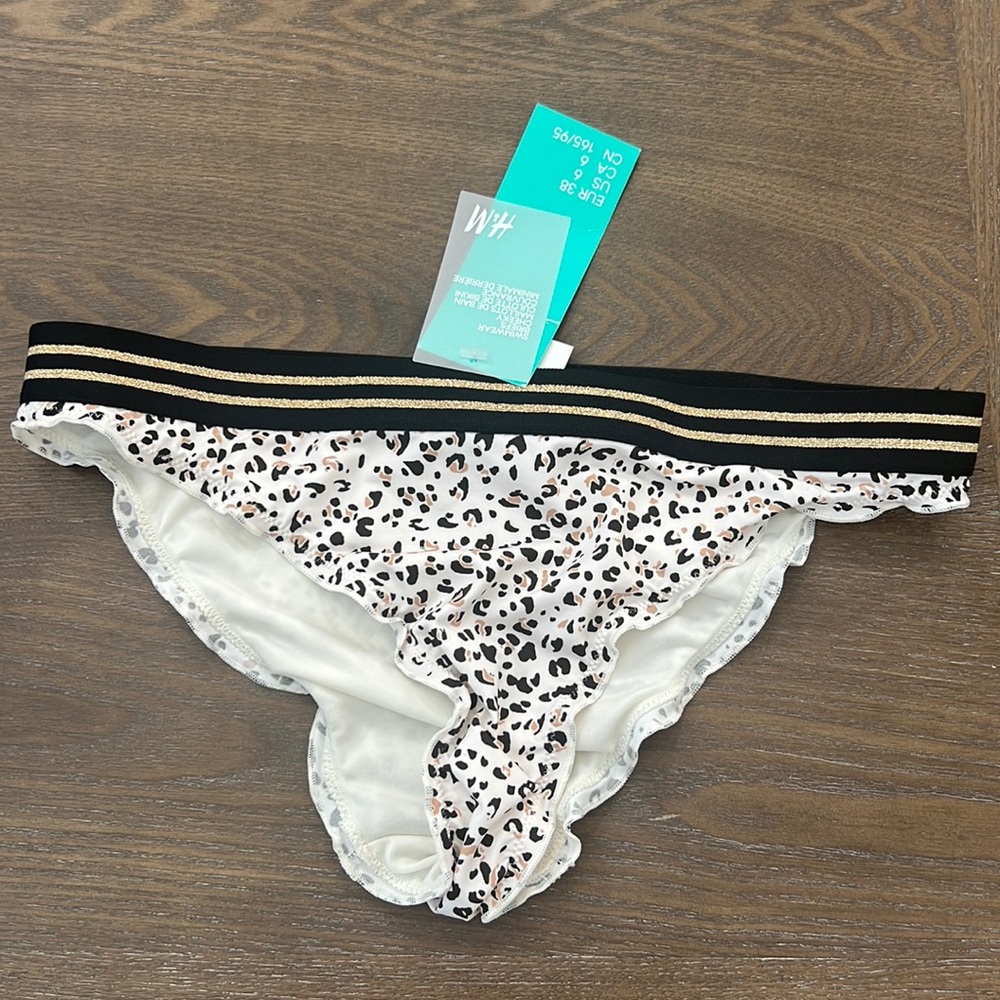 Leopard Swim Bottoms